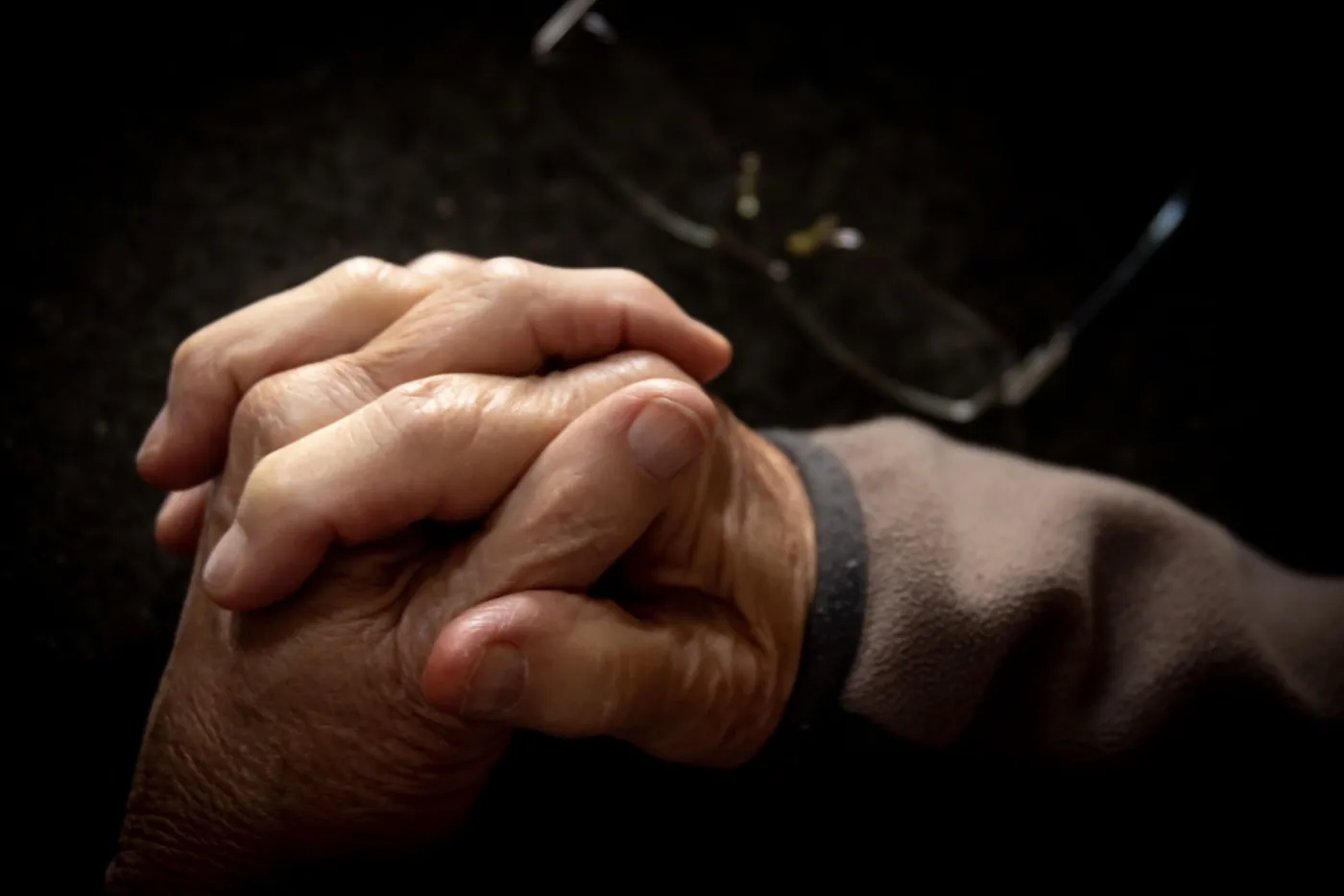 An illustrative gesture of human connection